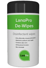 Desinfiserings servietter - LanoPro De-Wipes
