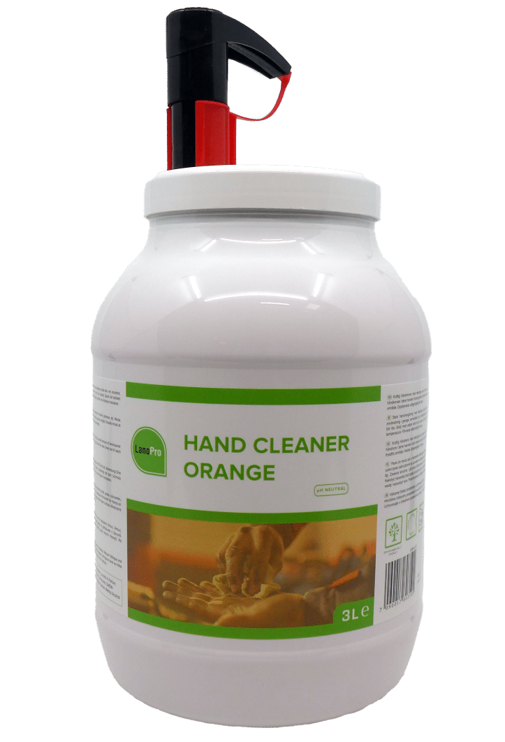 Løsemiddelfri håndrens - LanoPro Hand Cleaner Orange
