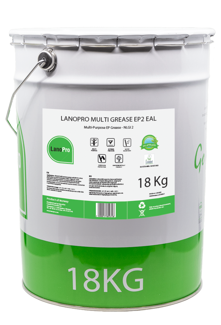 Multifunksjons fett - LanoPro Multi Grease EP2 EAL